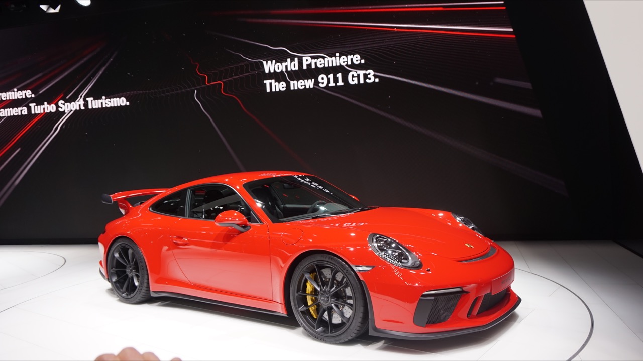 Porsche 911 GT3 - Salone di Ginevra 2017