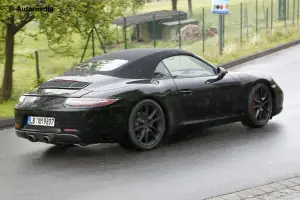 Porsche 911 GTS Cabriolet - Foto spia 14-05-2014 - 4