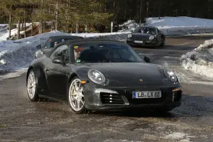 Porsche 911 GTS - Foto spia 25-03-2014 - 1