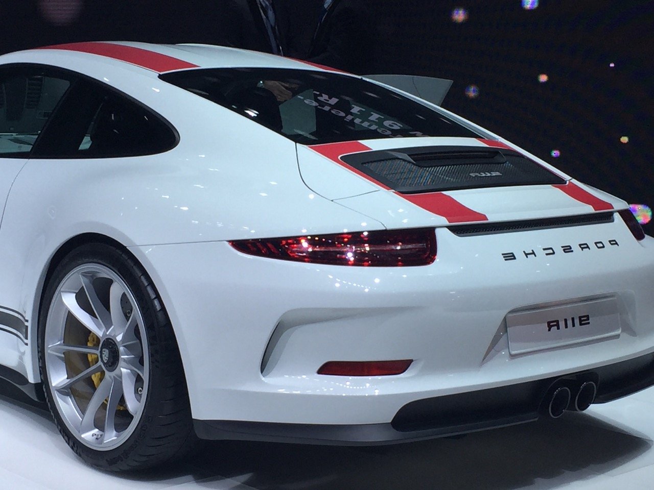 Porsche 911 R- Salone di Ginevra 2016