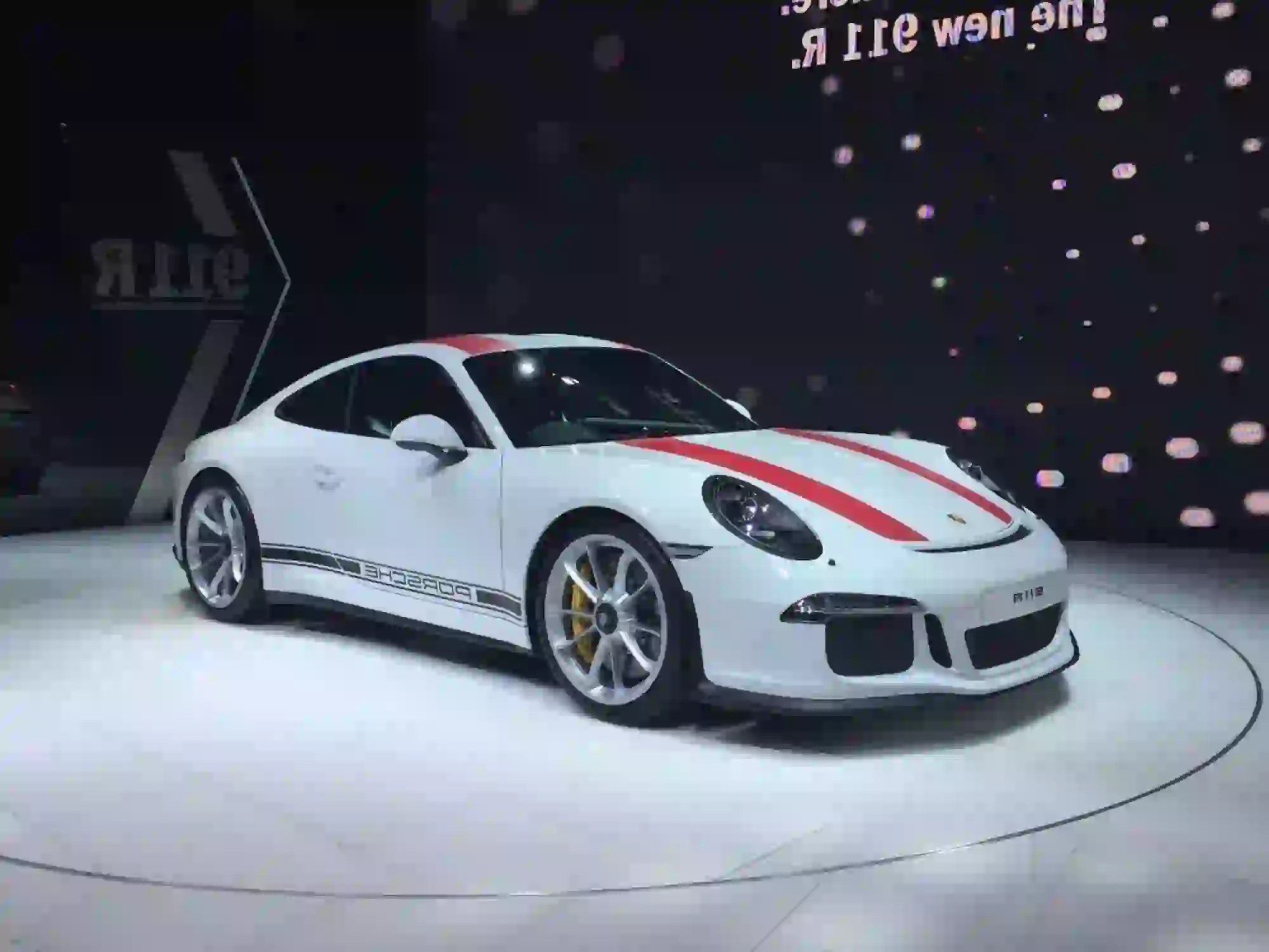 Porsche 911 R- Salone di Ginevra 2016 - 9