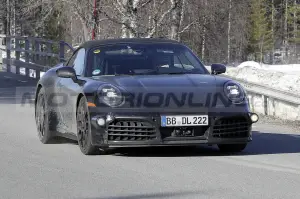 Porsche 911 restyling - Foto Spia 25-03-2022