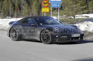 Porsche 911 restyling - Foto Spia 25-03-2022