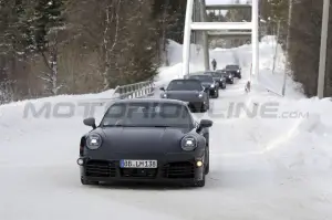 Porsche 911 restyling - Foto Spia 25-03-2022