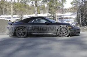 Porsche 911 restyling - Foto Spia 25-03-2022