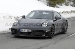 Porsche 911 restyling - Foto Spia 25-03-2022