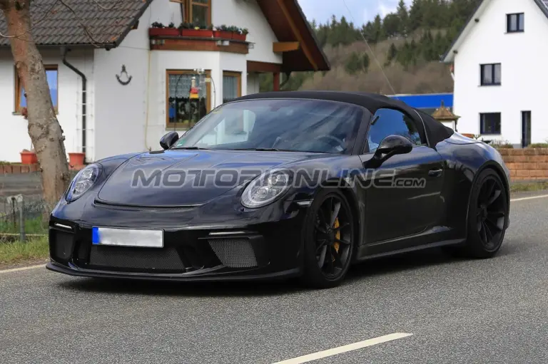 Porsche 911 Speedster - Foto spia 13-04-2018 - 5