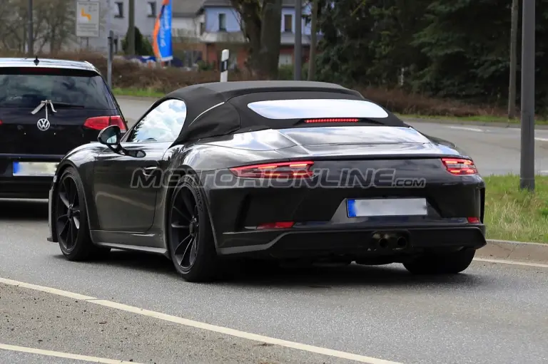 Porsche 911 Speedster - Foto spia 13-04-2018 - 12