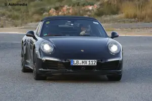 Porsche 911 Targa 2015 - Foto spia 27-11-2014 - 1