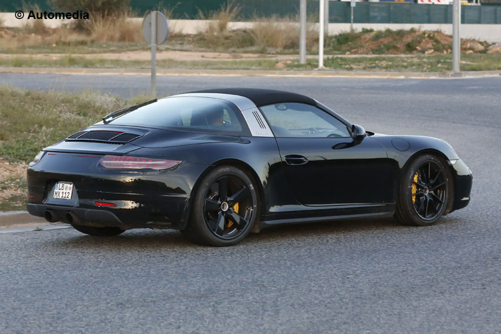 Porsche 911 Targa 2015 - Foto spia 27-11-2014 - 5