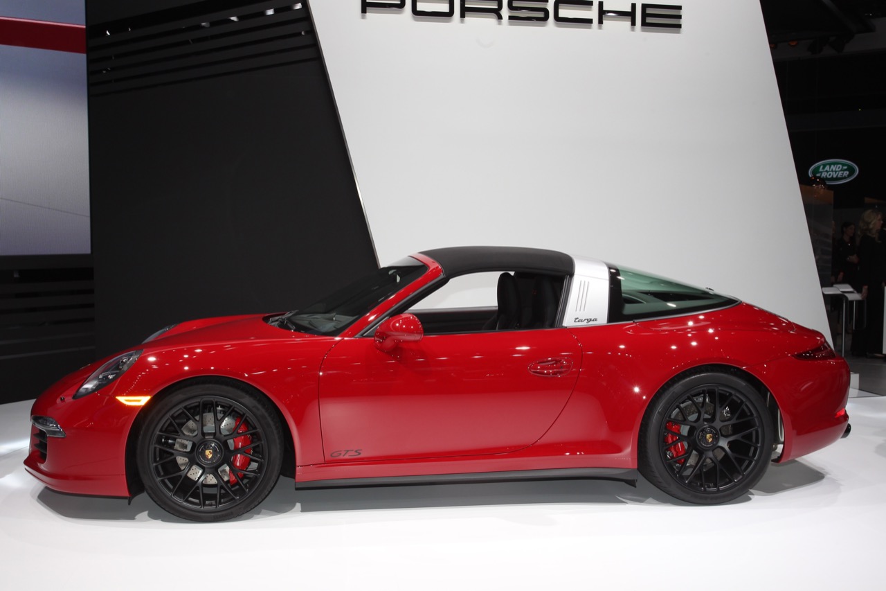 Porsche 911 Targa 4 GTS - Salone di Detroit 2017