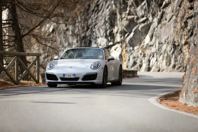 Porsche 911 Targa 4 - Prova su Strada 2016 - 38