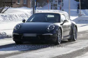 Porsche 911 Targa - Foto spia 15-03-2013 - 1