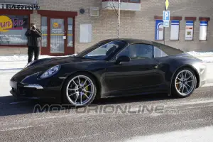 Porsche 911 Targa - Foto spia 15-03-2013 - 3
