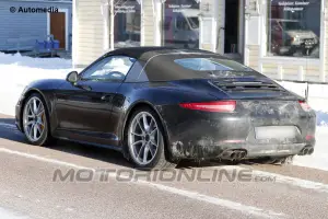 Porsche 911 Targa - Foto spia 15-03-2013 - 5