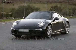 Porsche 911 Targa - Foto spia 6-12-12 - 1
