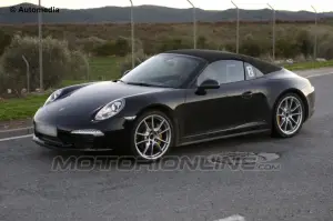 Porsche 911 Targa - Foto spia 6-12-12 - 2