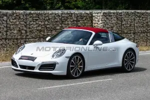 Porsche 911 Targa MY 2015 - Foto spia 04-08-2015