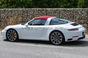 Porsche 911 Targa MY 2015 - Foto spia 04-08-2015