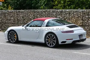 Porsche 911 Targa MY 2015 - Foto spia 04-08-2015