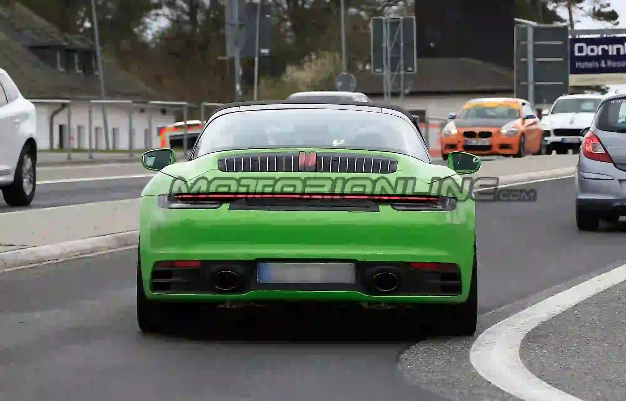 Porsche 911 Targa MY 2020 - Foto spia 23-04-2019 - 35