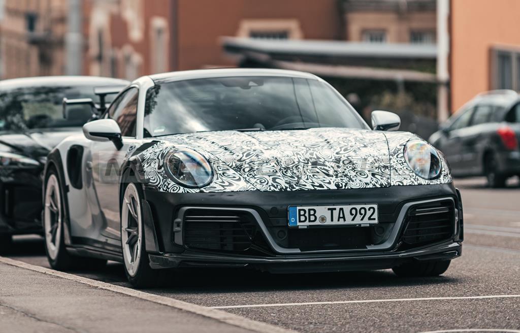 Porsche 911 Techart 2021 - Foto spia 13-05-2021