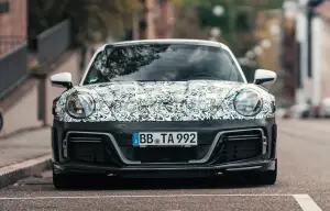 Porsche 911 Techart 2021 - Foto spia 13-05-2021
