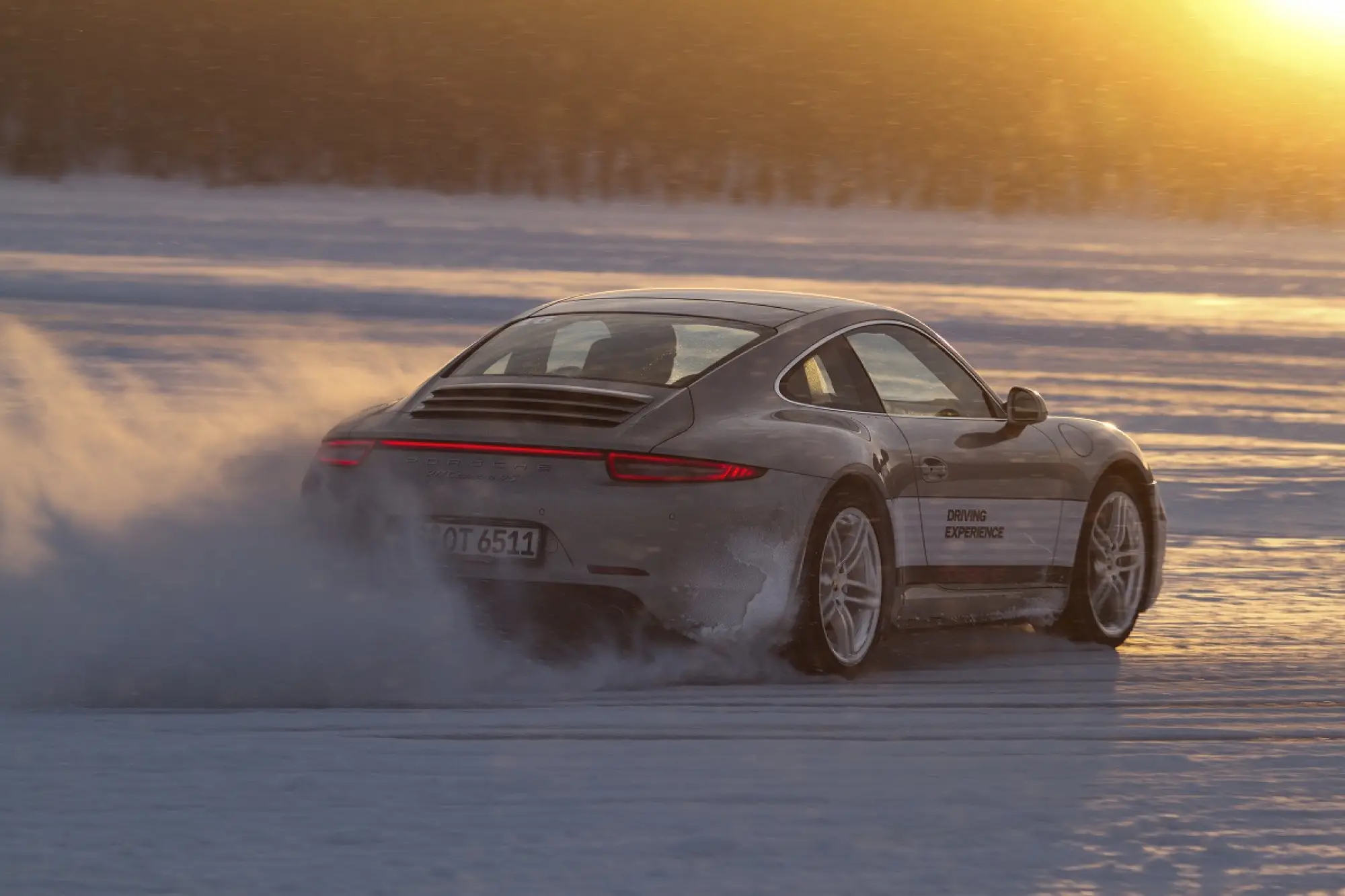 Porsche 911 - Test drive sulla neve - 1