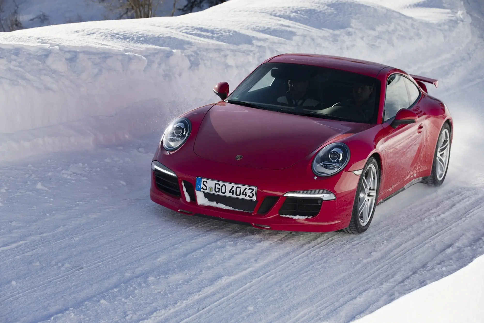 Porsche 911 - Test drive sulla neve - 3