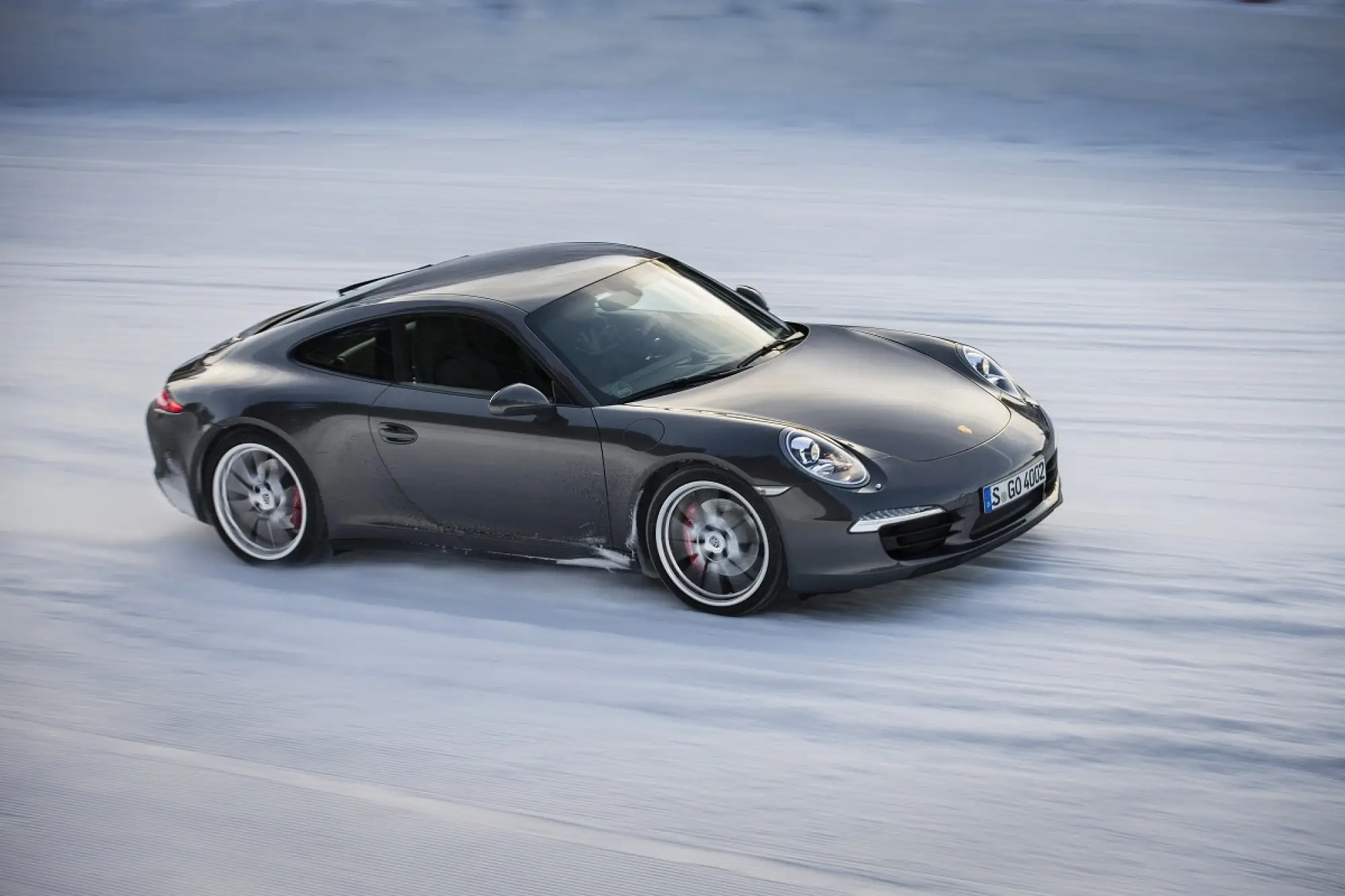Porsche 911 - Test drive sulla neve - 4