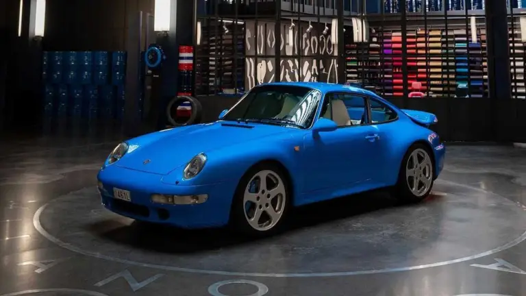 Porsche 911 Turbo Azul - 7