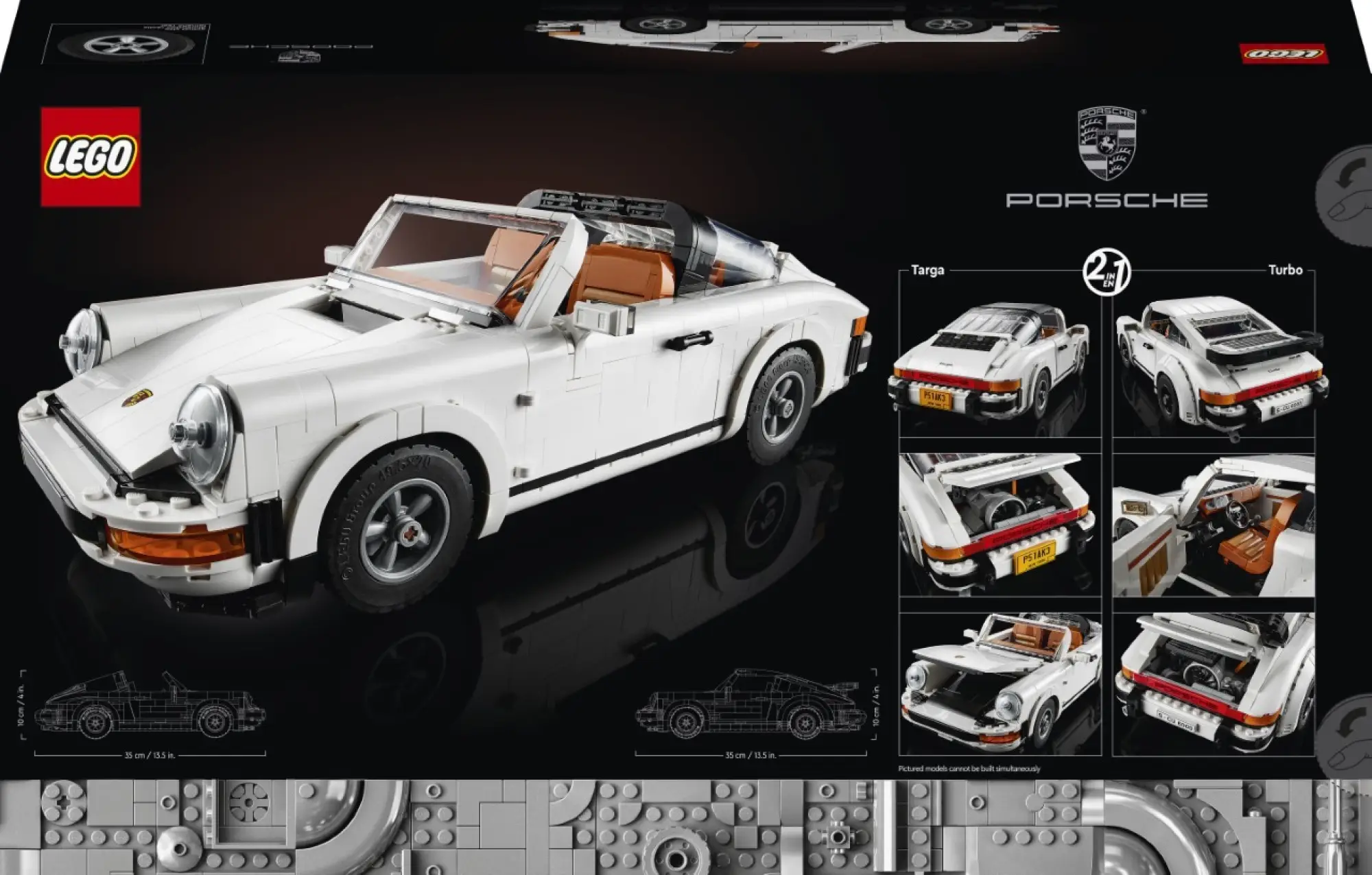 Porsche 911 Turbo e Targa - Il nuovo set Lego - 8