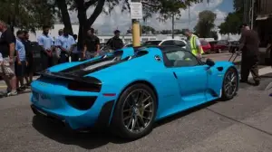 Porsche 918 Spyder in Riviera Blue con Weissach Package - 16