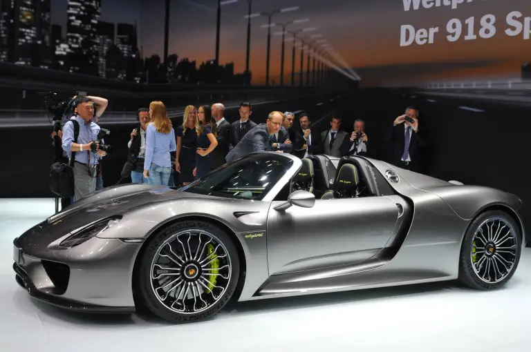 Porsche 918 Spyder - Salone di Francoforte 2013 - 4