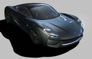 Porsche 988 - Rendering