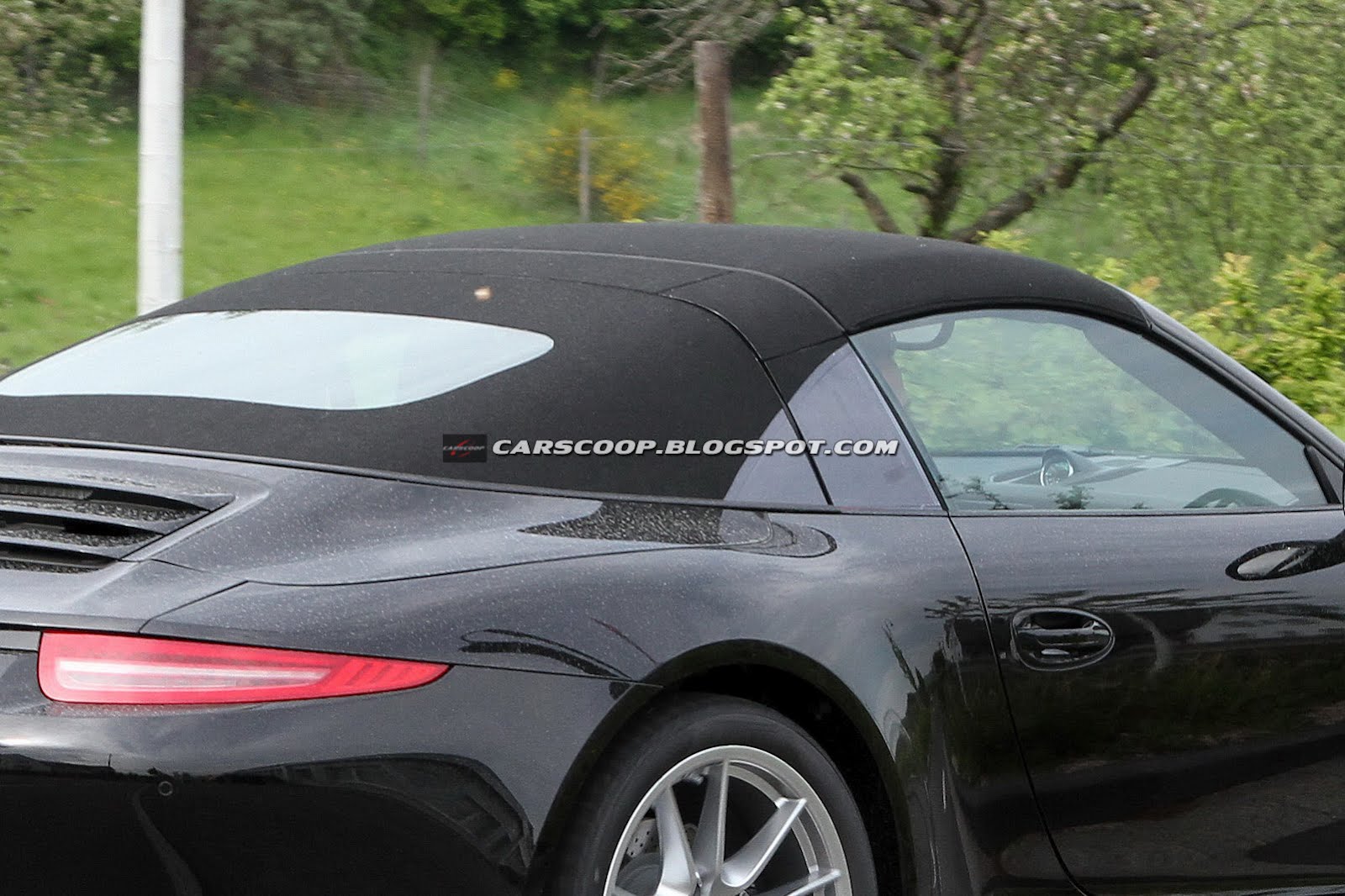 Porsche 991 Targa foto spia