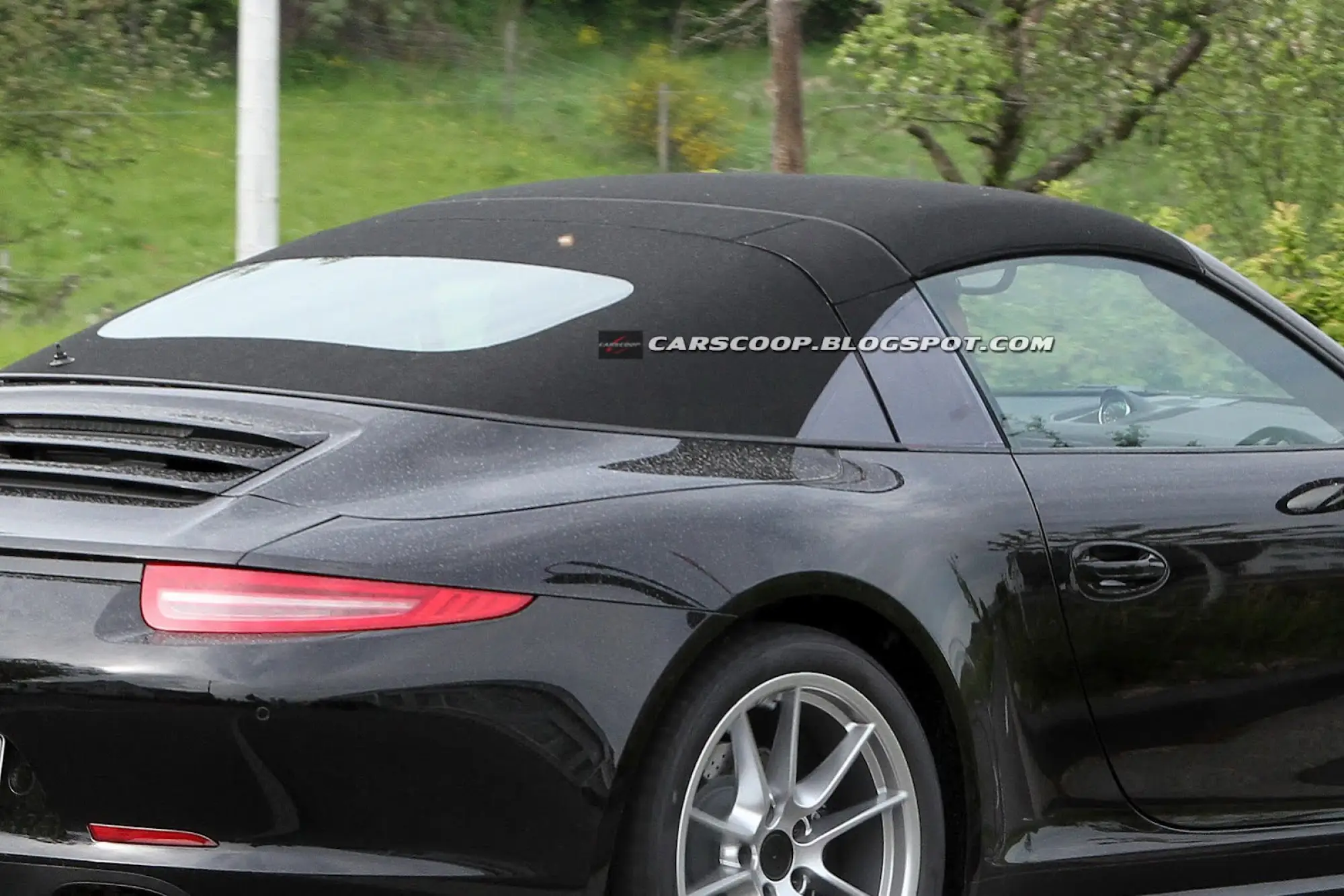 Porsche 991 Targa foto spia - 1