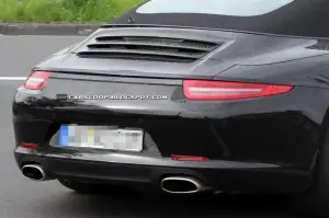 Porsche 991 Targa foto spia