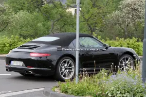 Porsche 991 Targa foto spia