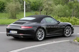 Porsche 991 Targa foto spia