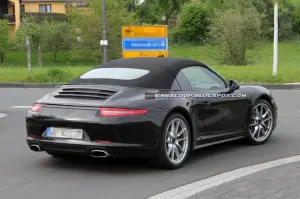 Porsche 991 Targa foto spia