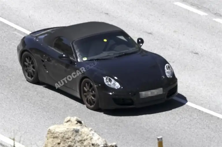 Porsche Boxster 2011 - Foto spia 27-07-2010 - 2
