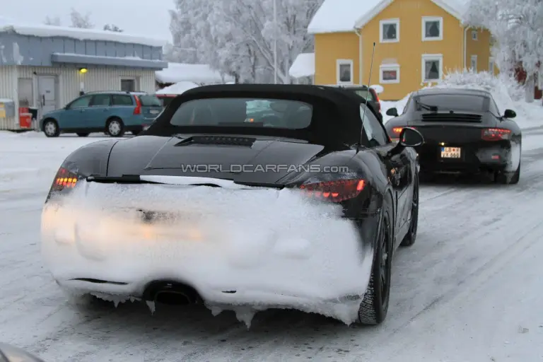 Porsche Boxster 2012 spy - 1