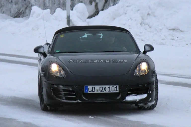 Porsche Boxster 2012 spy - 5