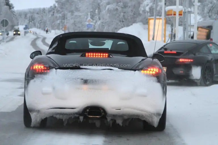 Porsche Boxster 2012 spy - 8