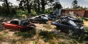 Porsche Boxster - Discarica in Texas