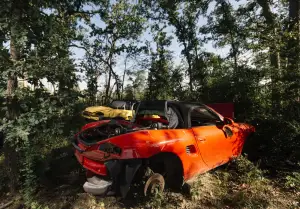 Porsche Boxster - Discarica in Texas