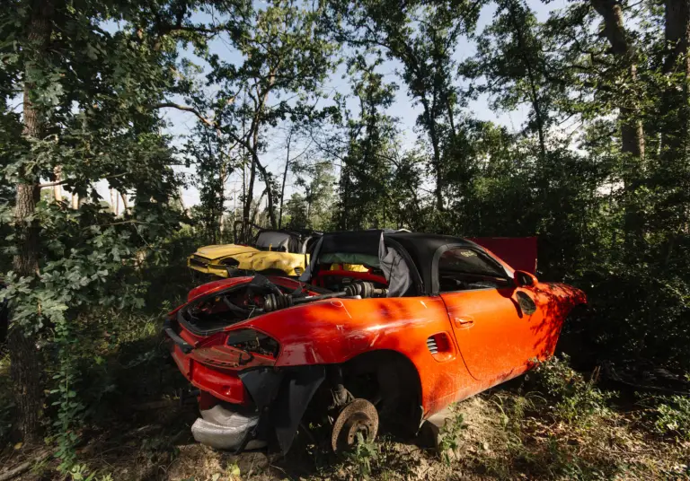 Porsche Boxster - Discarica in Texas - 5