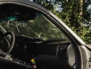 Porsche Boxster - Discarica in Texas
