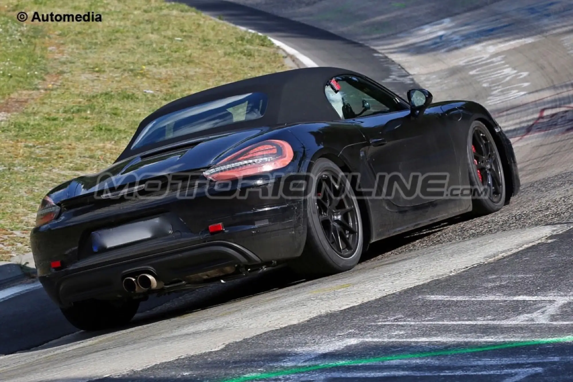 Porsche Boxster Facelift MY 2016 - Foto spia 26-05-2015 - 6